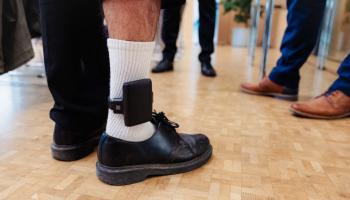 Fußfessel für Straftäter